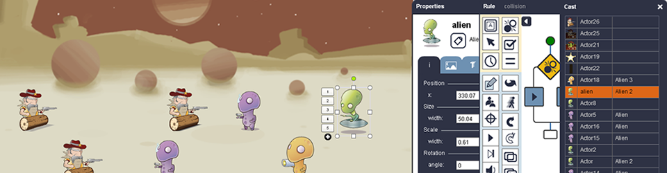 Make games for iOS, Android, HTML5, Flash, iPhone and iPad